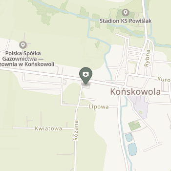 SPZOZ Gminny Ośrodek Zdrowia w Końskowoli na mapie
