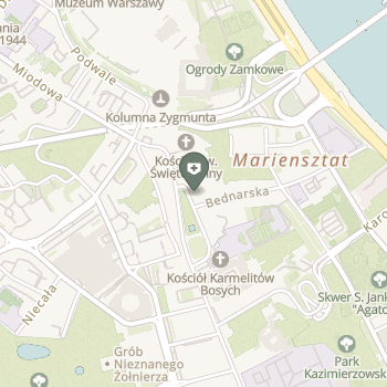 Caritas Archidiecezji Warszawskiej na mapie