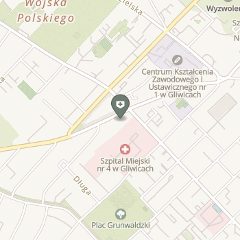 Stowarzyszenie Przyjaciół Chorych "Hospicjum" w Gliwicach na mapie