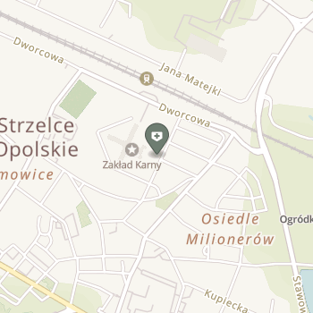 Ambulatorium z Izbą Chorych Zakładu Karnego nr 1 w Strzelcach Opolskich na mapie