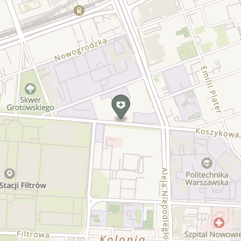 Ambulatorium Podmiotu Leczniczego Służba Kontrwywiadu Wojskowego w Warszawie na mapie