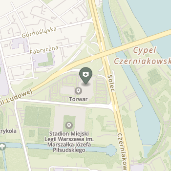 Centralny Ośrodek Sportu na mapie