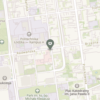 Wojewódzki Specjalistyczny Szpital im. M. Pirogowa w Łodzi na mapie