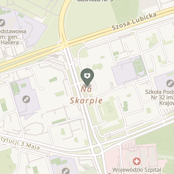 Toruńskie Centrum Psychiatrii na mapie