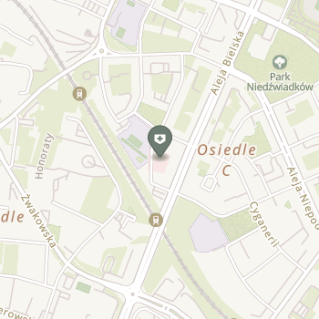 Szpital Miejski w Tychach na mapie