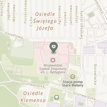 Wojewódzki Szpital Zespolony im. L. Rydygiera w Toruniu na mapie