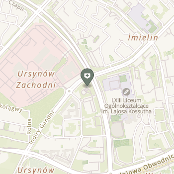 Warszawski Szpital Południowy na mapie