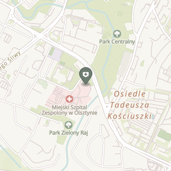Miejski Szpital Zespolony w Olsztynie na mapie
