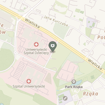 SPZOZ Szpital Uniwersytecki w Krakowie na mapie