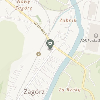 Rehabilitacja Zagórz na mapie