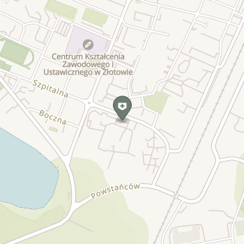 Szpital Powiatowy im. Alfreda Sokołowskiego w Złotowie na mapie