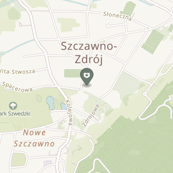 Uzdrowisko Szczawno-Jedlina na mapie