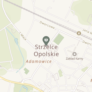 NZOZ A. Urbaniak Żelazna T.Żelazny na mapie