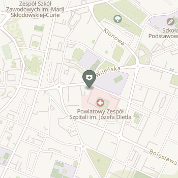 Powiatowy Zespół Szpitali na mapie