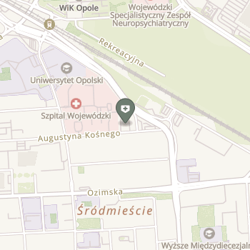 Centrum Krwiodawstwa w Opolu na mapie