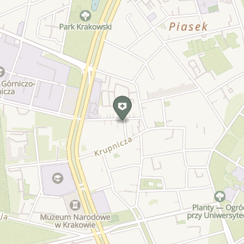 Szpital Specjalistyczny im. J. Dietla w Krakowie na mapie