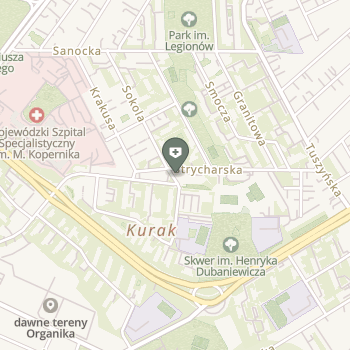 Ortoklinika na mapie