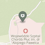 Wojewódzki Szpital Chorób Płuc im. dr. Alojzego Pawelca na mapie