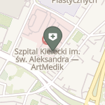 Centrum Naukowo-Badawcze Artmedik w Kielcach na mapie