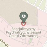 Specjalistyczny Psychiatryczny Zespół Opieki Zdrowotnej w Łodzi na mapie