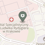 Szpital Specjalistyczny im. Ludwika Rydygiera w Krakowie na mapie
