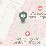 Świętokrzyskie Centrum Onkologii SPZOZ w Kielcach na mapie