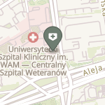 SPZOZ Uniwersytecki Szpital Kliniczny nr 2 Uniwersytetu Medycznego w Łodzi na mapie