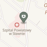 Szpital Powiatowy w Sławnie na mapie