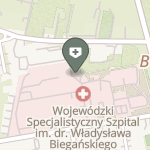 Wojewódzki Specjalistyczny Szpital im. dr. Wł. Biegańskiego w Łodzi na mapie