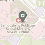 Uniwersytecki Szpital Kliniczny nr 4 w Lublinie na mapie