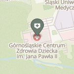 Górnośląskie Centrum Zdrowia Dziecka im. św. Jana Pawła II SPSK nr 6 Śląskiego Uniwersytetu Medycznego w Katowicach na mapie