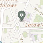 Polski Czerwony Krzyż na mapie