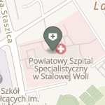 SPZZOZ Powiatowy Szpital Specjalistyczny w Stalowej Woli na mapie