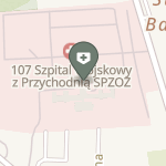 107 Szpital Wojskowy z Przychodnią - SPZOZ na mapie
