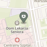 Dom Lekarza Seniora w Warszawie na mapie