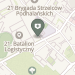 Wojskowa Specjalistyczna Przychodnia Lekarska SPZOZ w Rzeszowie na mapie