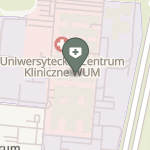 Uniwersyteckie Centrum Kliniczne Warszawskiego Uniwersytetu Medycznego na mapie