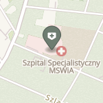SPZOZ Szpital Specjalistyczny Ministerstwa Spraw Wewnętrznych i Administracji w Otwocku na mapie