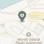 Słuzba Zdrowia Morskiego Oddziału Straży Granicznej z siedzibą w Gdańsku na mapie
