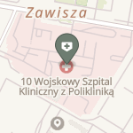 10 Wojskowy Szpital Kliniczny z Polikliniką - SPZOZ w Bydgoszczy na mapie