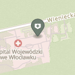 Wojewódzki Szpital Specjalistyczny im. Błogosławionego Księdza Jerzego Popiełuszki we Włocławku na mapie