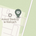 Ambulatorium z Izbą Chorych Aresztu Śledczego w Kielcach na mapie
