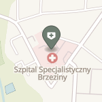 Powiatowe Centrum Zdrowia w Brzezinach na mapie
