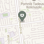 Przychodnia na mapie