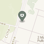 Wojskowy Ośrodek Medycyny Prewencyjnej w Modlinie na mapie