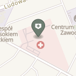 Szpital Ogólny w Wysokiem Mazowieckiem na mapie
