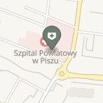 SPZOZ - Szpital Powiatowy w Piszu na mapie