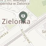 Panda Med Zielonka na mapie