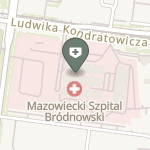 Mazowiecki Szpital Bródnowski na mapie