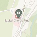 Szpital Chorób Płuc w Orzeszu na mapie